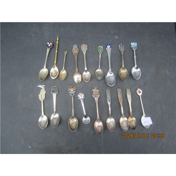 Lot of Souvenir Spoons Great for Making Jewelry