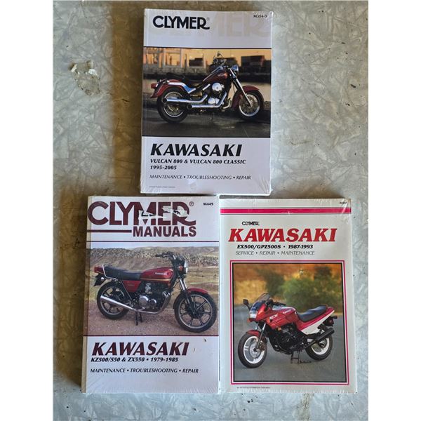 3 kawasaki sealed magazines