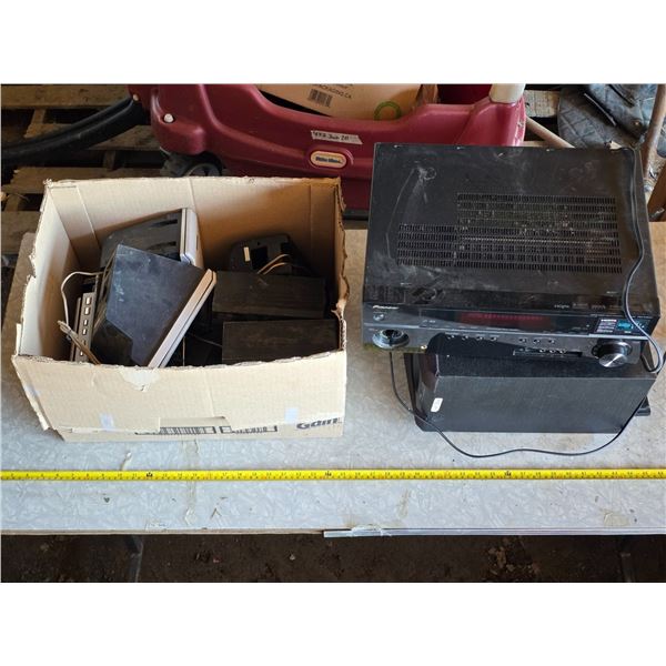 Stereo system with mixed matches speakers