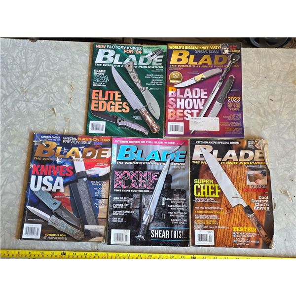 5 blade magazines