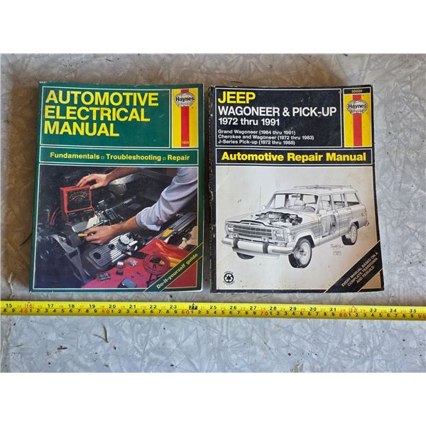 Jeep manual and automotive electrical manual