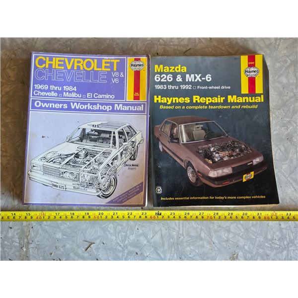 Mazda and chevrolet manuals