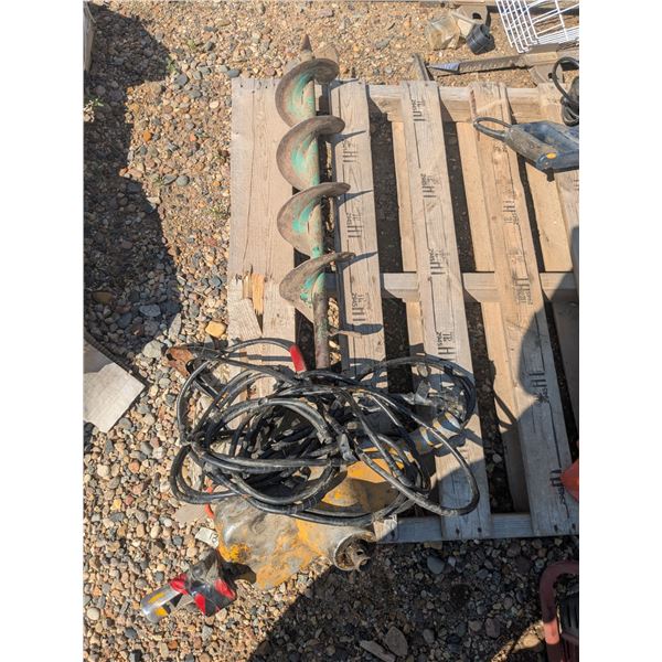 Electric auger, solenoid problem, for parts or repair