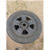 Image 2 : 4 tires on steel rims, 225/65R18