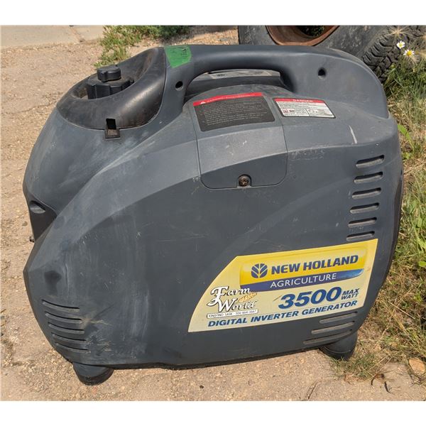 New Holland, Digital Inverter Generator, 3500 Watt, see desc.
