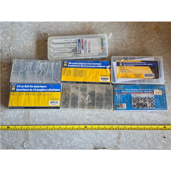 Various hardware kits and new mastercraft recipricating saw blades
