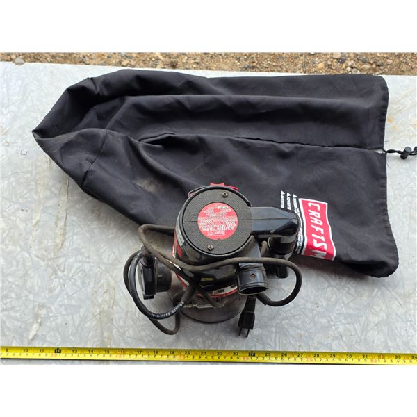 Craftsman router and bag