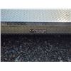Image 2 : Aluminum truck tool box- 16" by 70"- has key does not turn