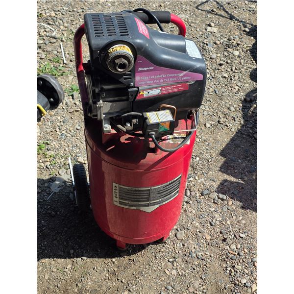 Snap- on 20 gallon air compressor- untested