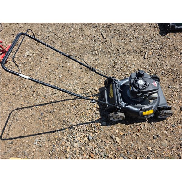 Yardworks lawn mower- has compression- untested