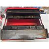 Image 2 : Red metal tool box with separators