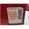 Image 4 : Red metal tool box with separators
