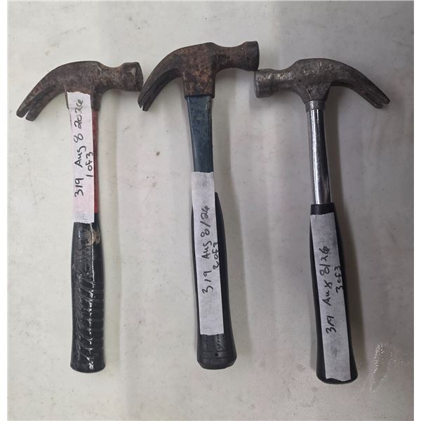 3 hammers