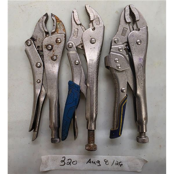 3 vise grips