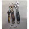 Image 1 : 3 adjustable wrenches