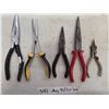 Image 1 : 5 pairs of needle nose plyers
