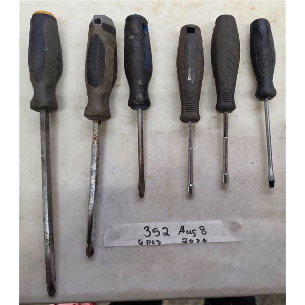 various screw drivers