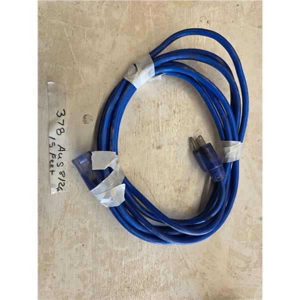 extension cord- 15'