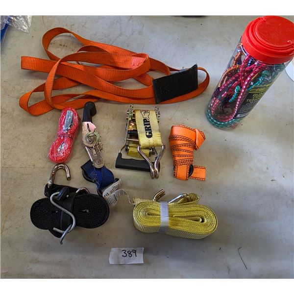 Tow straps and misc items