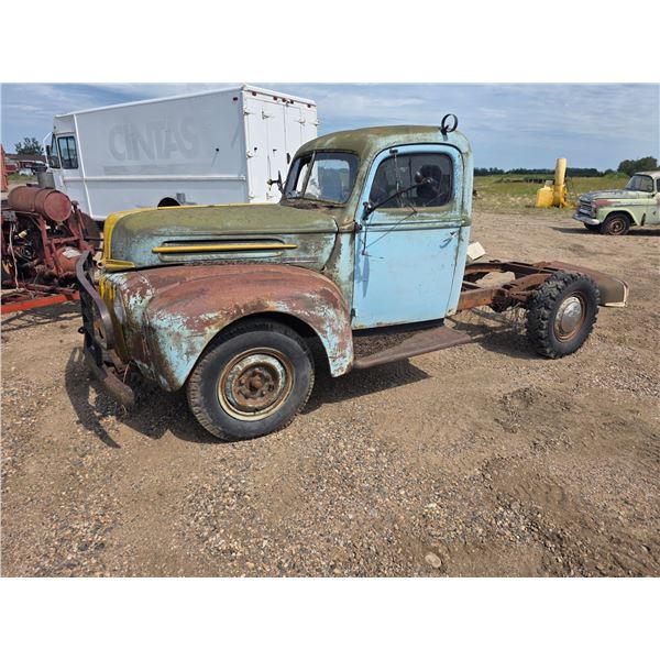 1946 chevrolet 1 ton truck- as is