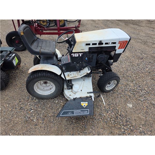 Roper 18t mower- as is