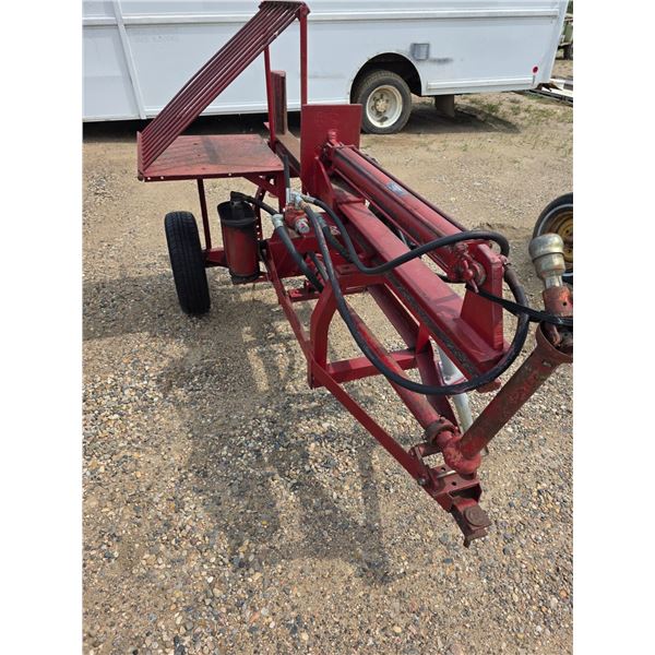 Hyraulic homebuilt wood splitter