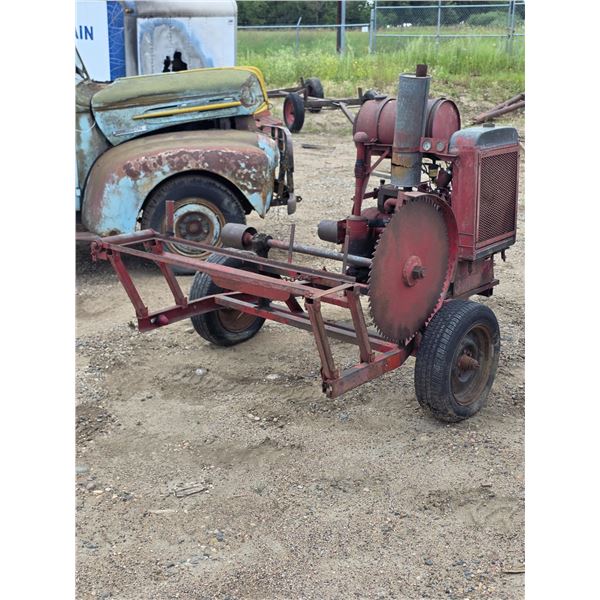 Gas power mandril saw- as is