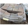 Image 2 : Pallet of stone bricks/caps-approx 80 pieces- 10" by 8" and 12" by 8"