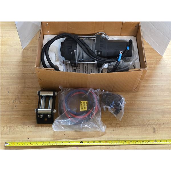 Electric winch for an atv- looks new