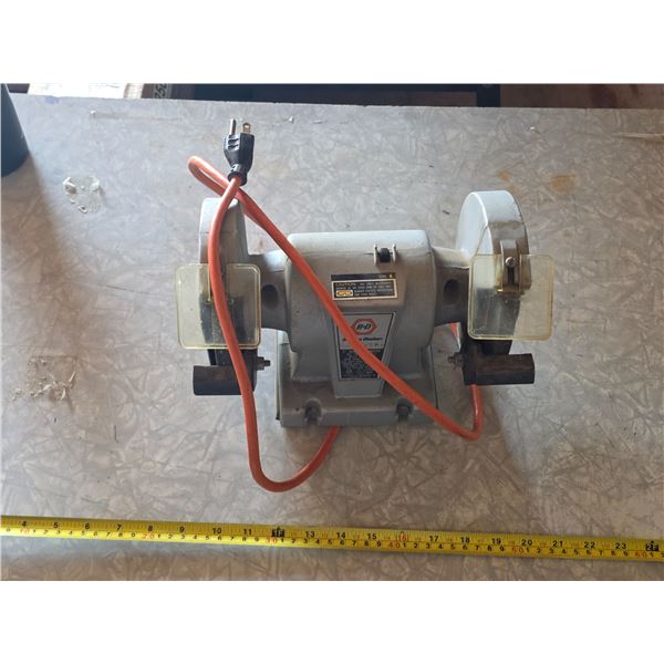 Black and decker bench grinder- untested