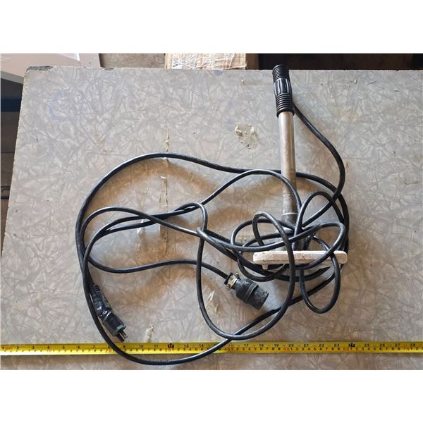 Water heater and extension cord