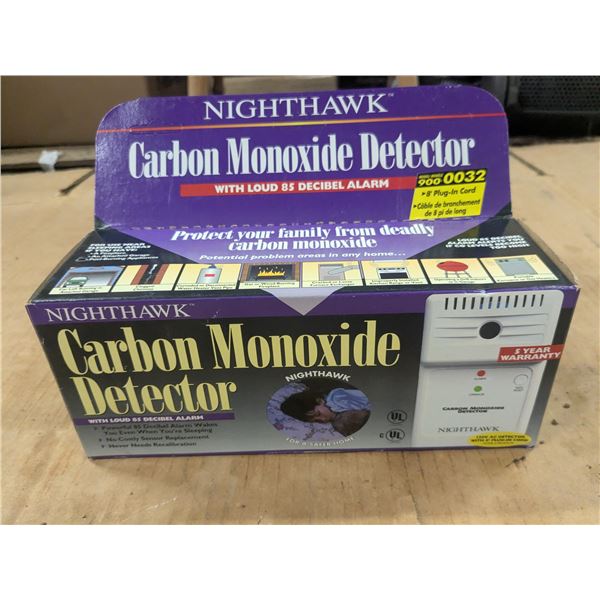 Carbon monoxide detector, New in box