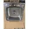 Image 1 : Large stainless steel sink, 20x20"