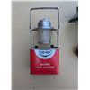 Image 2 : Box of lantern parts and vintage battery lantern