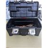 Image 1 : Plastic tool box(20x10x10"), with assorted tools