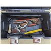 Image 2 : Plastic tool box(20x10x10"), with assorted tools