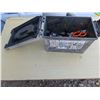 Image 1 : Drybox with assorted hardware and goggles