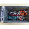 Image 2 : Drybox with assorted hardware and goggles