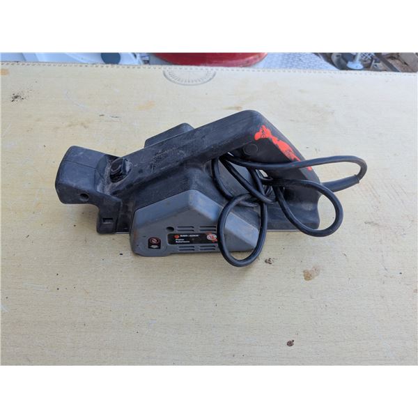 Black and Decker power plane