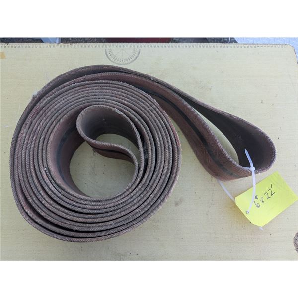 22'x6" belt