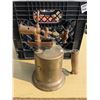Image 2 : Vintage gasoline torch with milk crate and carburator