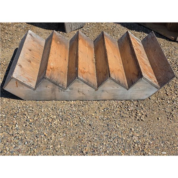 Wooden stairs- 5 steps- 40"W