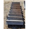 Image 3 : Wooden stairs- 7 steps- 45"W- missing steps
