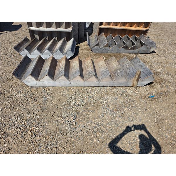 Wooden stairs- 9 steps- 35.5"W