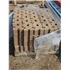 Image 1 : Pallet of hex shaped bricks- 8" by 8"- approx 120 pieces