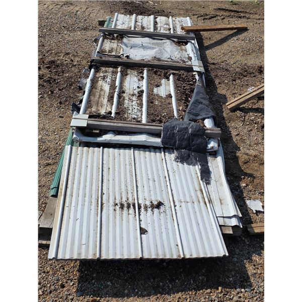 Pallet of assorted siding- up to 13ft length and 33.75"W