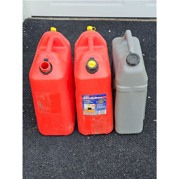 (3) Fuel Cans
