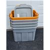 Image 1 : (5) 68L Rubbermaid Totes