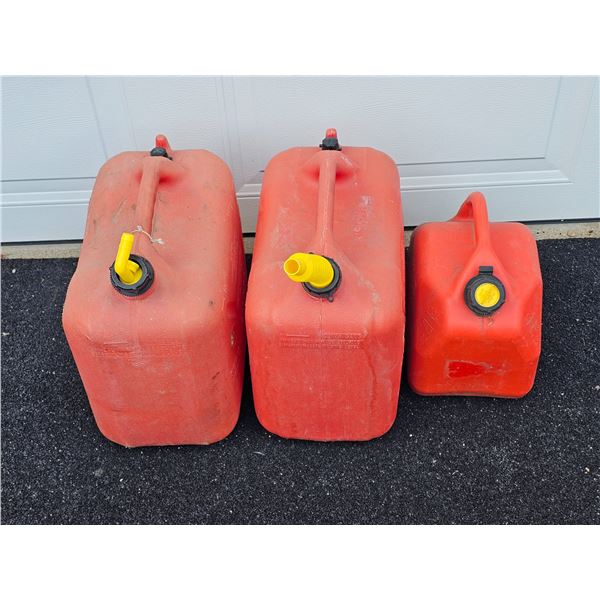 (3) Fuel Cans