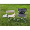 Image 1 : (2) Folding Director Camping Chairs